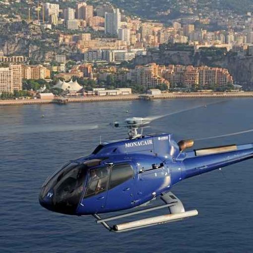 Helicopter transfer from Nice to Monaco Sunday, May 23, roundtrip 1