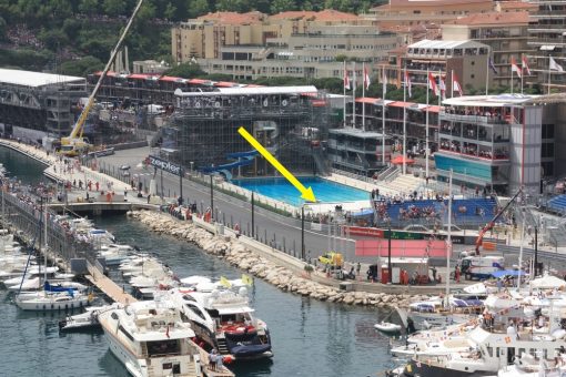 restaurant bord de piste grand prix de Monaco
